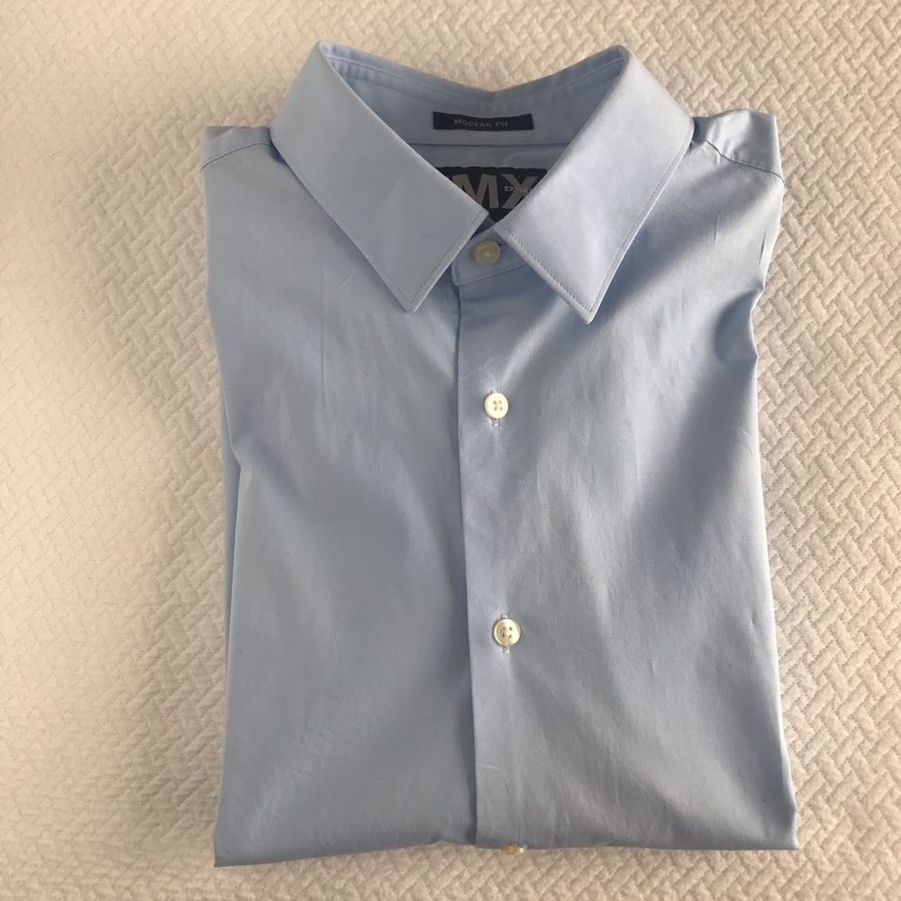 Express modern fit 1MX dress shirt large 16-16 1/2
